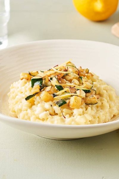 Risotto au citron