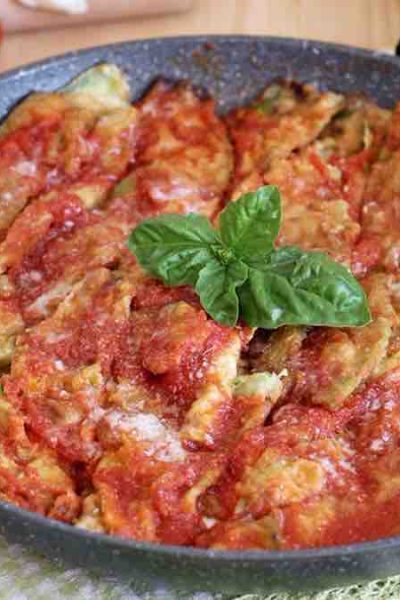 Courgettes al pomodoro