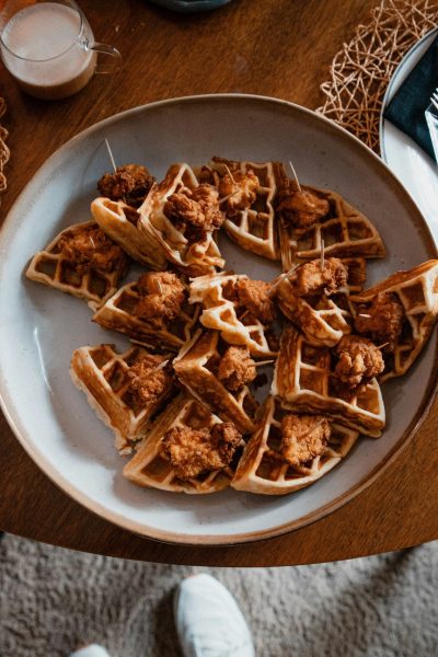 Gaufres de patate douce vegan : recette brunch